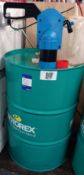 Part Barrel of Motorex Formula 4T 10/50 Engine Oil with Dispenser