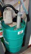 Part 60l Barrel of Motorex 5W40 Engine Oil with Dispenser