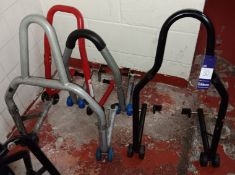 4x Various Motorcycle Paddock Stand