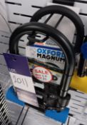 Oxford Alarm D Midi Lock and Oxford Magnum Lock