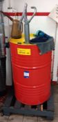 Part Barrel of Shell Advance 4T Ultra 15W50 Engine Oil with Dispenser