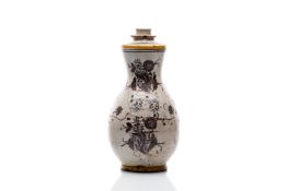 FAIENCE PITCHER "ČEPÁK" (OWL) | SABBATH (SLOVAKIA / SLOVAK 1838)
