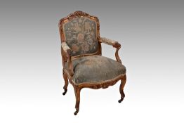 ROCOCO ARMCHAIR IN THE STYLE OF LOUIS I. CRESSON | FRANCE (FRANCE / FRENCH 18TH CENTURY)