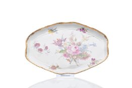 PORCELAIN TRAY | MEISSEN (GERMANY / GERMAN 19TH CENTURY)