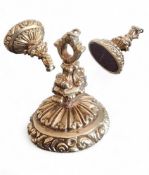 A large 9ct gold fob set with an oval cornelian approx. 21 x 17.5mm, London hallmark, 30mm high,