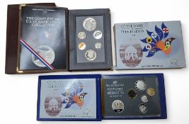 United States of America The Complete 1983 U.S. Olympic Coins Collection, comprising silver $1
