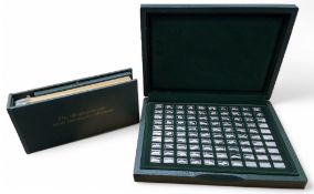 A John Pinches Limited The 100 Greatest Cars Silver Miniature Collection, 1975, comprising 100