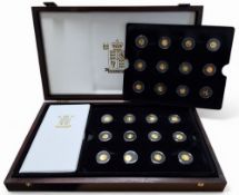 A Royal Mint The Precious Fine Gold Collection, twenty-four proof .999 fine gold coins from