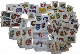 Cigarette card silks - B.D.V. Cigarettes including League Colours, Ceramic Art; County Cricket