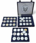 Official Coins of the United States of America, thirty seven American Eagle $1 coins, each 1oz 999