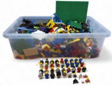 Lego - thirty two mini figures including Glow in the Dark Ghost; a large quantity of vintage and