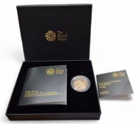 A Royal Mint The 2013 Sovereign Collection sovereign, in capsule, COA, booklet and fitted