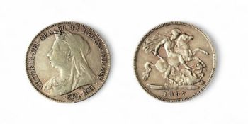 A Victorian half sovereign, dated 1897, 4g