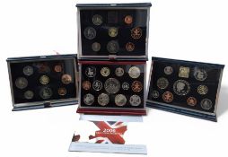 Royal Mint 1983, 1984, 1999 and 2006 Proof Coin Collections, COAs, presentation case (4)