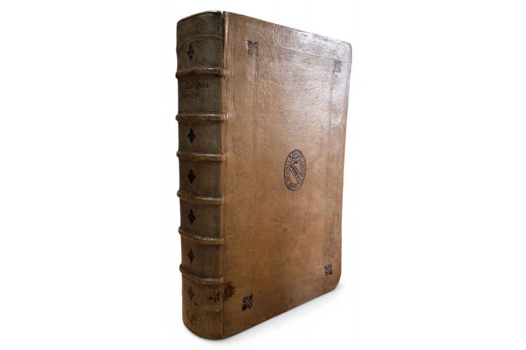Lucian, of Samosata. Works. Greek and Latin. 1615; Luciani Samosatensis, Luciani Samosatensis - Image 1 of 4