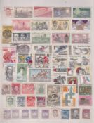 Stamps- Two 16 page  and a 20 page stock books of GB, Commonwealth and World mint and used stamps