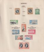 S tamps- Commonwealth collection of mint and used stamps in four spring back albums. From Queen