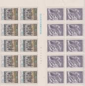 Stamps-Italy, a fine comprehensive collection of unmounted mint stamps in 5 large binders from