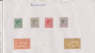 Stamps- Commonwealth collection of mint and used stamps on 90+ album leaves, including Africa,