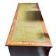 A 19th century mahogany kneehole desk, tooled green leather writing surface, fitted with one long - Image 2 of 3