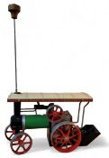 A Mamod live steam TE1A Steam Tractor engine, 25.5cm wide