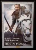 A limited edition Robin Hood movie poster, no. 168 of 200, 101 x 66.5cms, framed