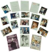 TV interest - photographic, press pack and information sheets - Heartbeat; Emmerdale; Touch of