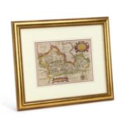SAXTON & HOLE, MAP OF BERKSHIRE