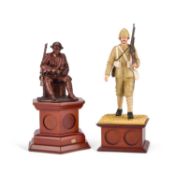 TWO BOXED DANBURY MINT FIGURES