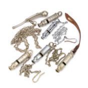 A GROUP OF WHISTLES