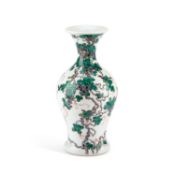 A CHINESE FAMILLE VERTE VASE