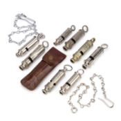 A GROUP OF WHISTLES