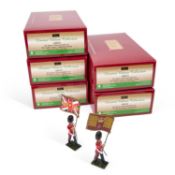A GROUP OF BOXED W. BRITAIN LIMITED EDITION COLLECTION FIGURES