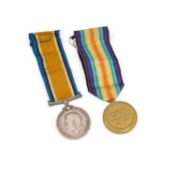 A FIRST WORLD WAR MEDAL PAIR