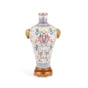 A CHINESE FAMILLE ROSE VASE