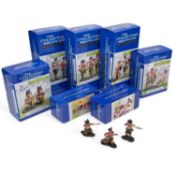 A GROUP OF BOXED COLLECTORS SHOWCASE 92ND HIGHLANDERS FIGURES
