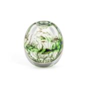EDWARD HALD (1883-1980) FOR ORREFORS A FISKGRAAL GLASS VASE