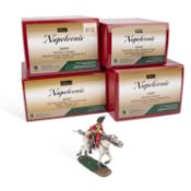 A GROUP OF BOXED W. BRITAIN NAPOLEONIC FIGURES
