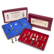 TWO W. BRITAIN LIMITED EDITION SETS OF SCOTTISH REGIMENTS