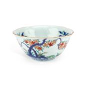 A KAKIEMON PORCELAIN BOWL ARITA WARE, CIRCA 1700