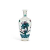 A CHINESE DOUCAI MEIPING VASE