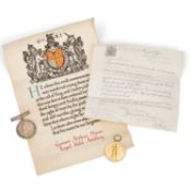 A FIRST WORLD WAR CASUALTY MEDAL PAIR