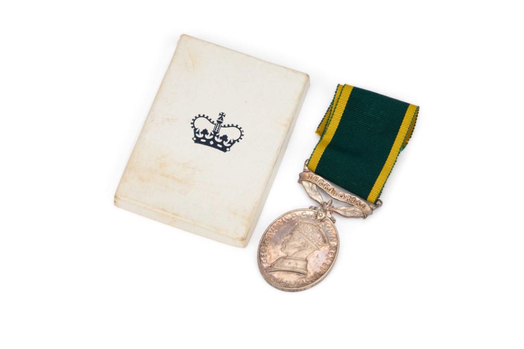 A GEORGE VI TERRITORIAL EFFICIENCY MEDAL