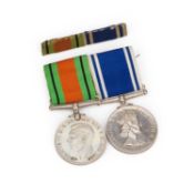 A POLICE MEDAL PAIR