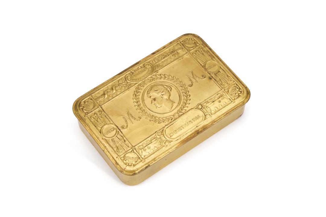 A FIRST WORLD WAR PRINCESS MARY CHRISTMAS 1914 TIN