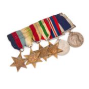 A SECOND WORLD WAR ROYAL NAVY LONG SERVICE AND GOOD CONDUCT MEDAL GROUP