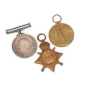A FIRST WORLD WAR MEDAL TRIO
