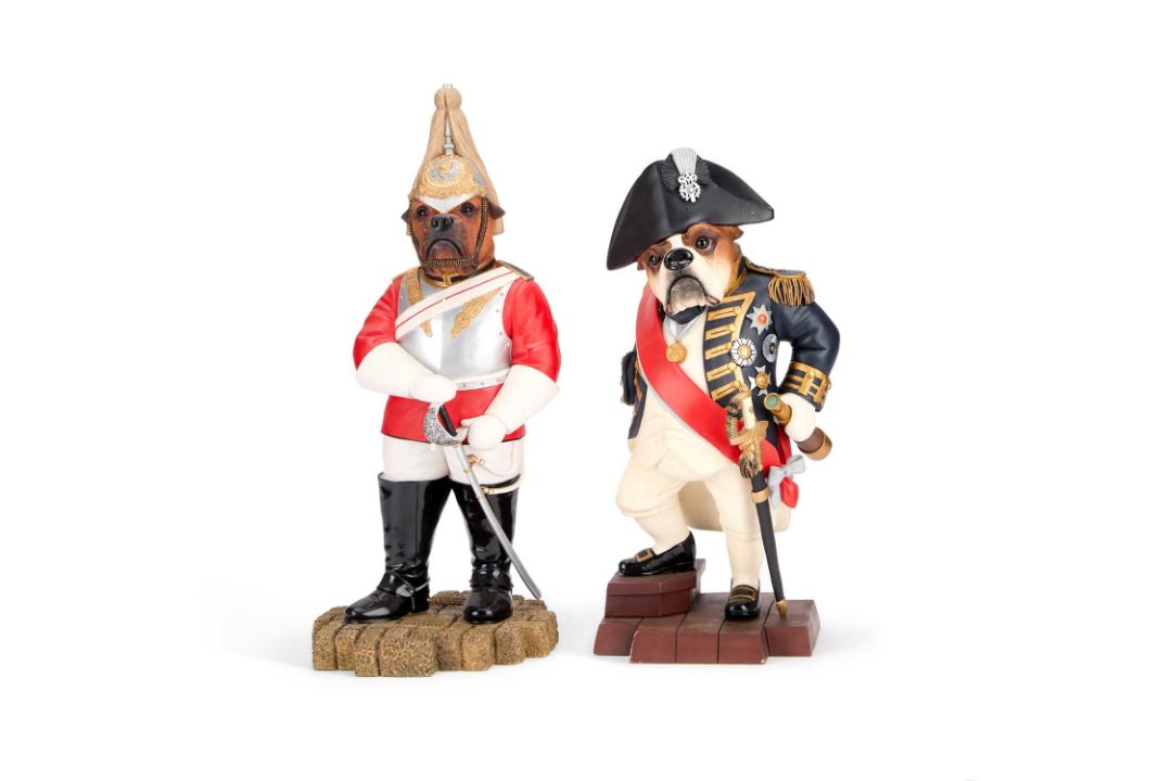 TWO DOGGIE PEOPLE MODELS - Image 1 of 3