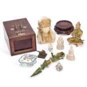 A GROUP OF ORIENTAL OBJECTS