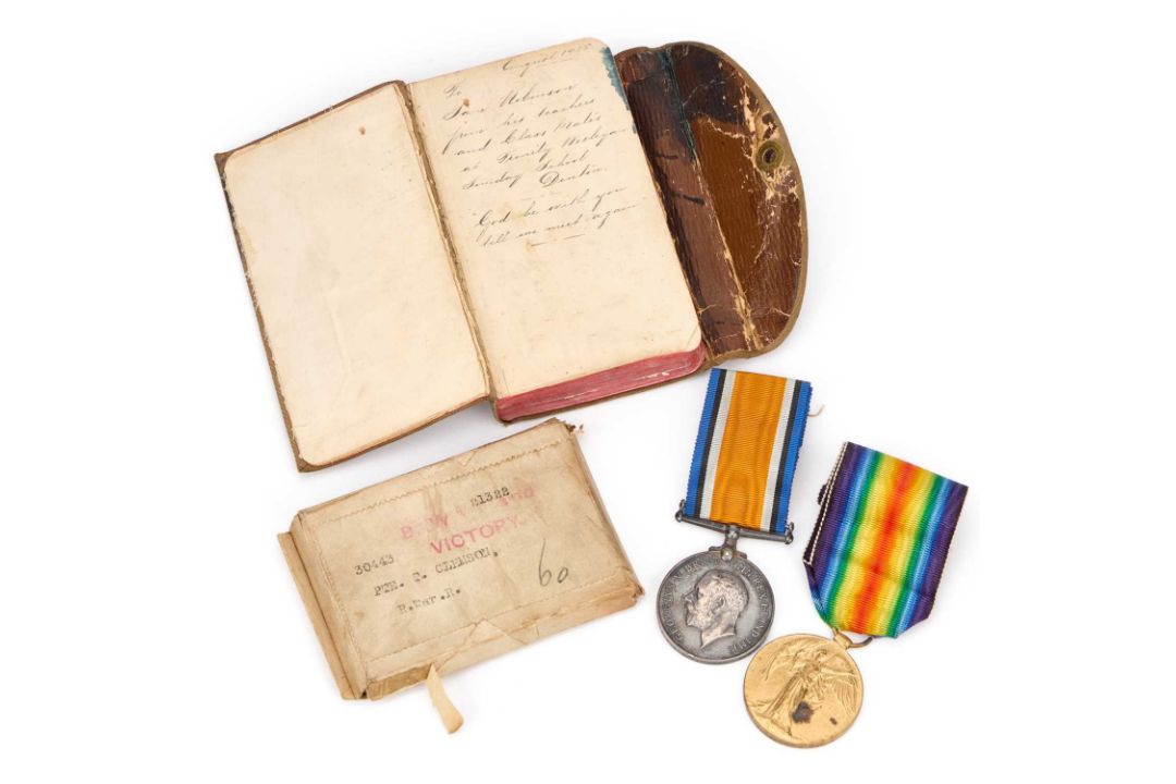 A FIRST WORLD WAR MEDAL PAIR